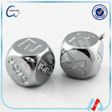 99% buyers choose custom new products metal colored dice
